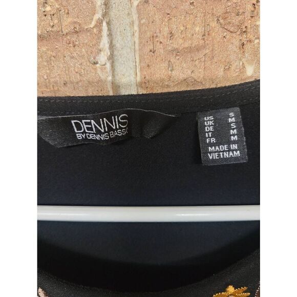 Dennis Basso Floral Embroidered Blouse, Women's Small - Picture 2 of 3